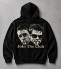 Join The Club — Hoodie - Black - arka baskı